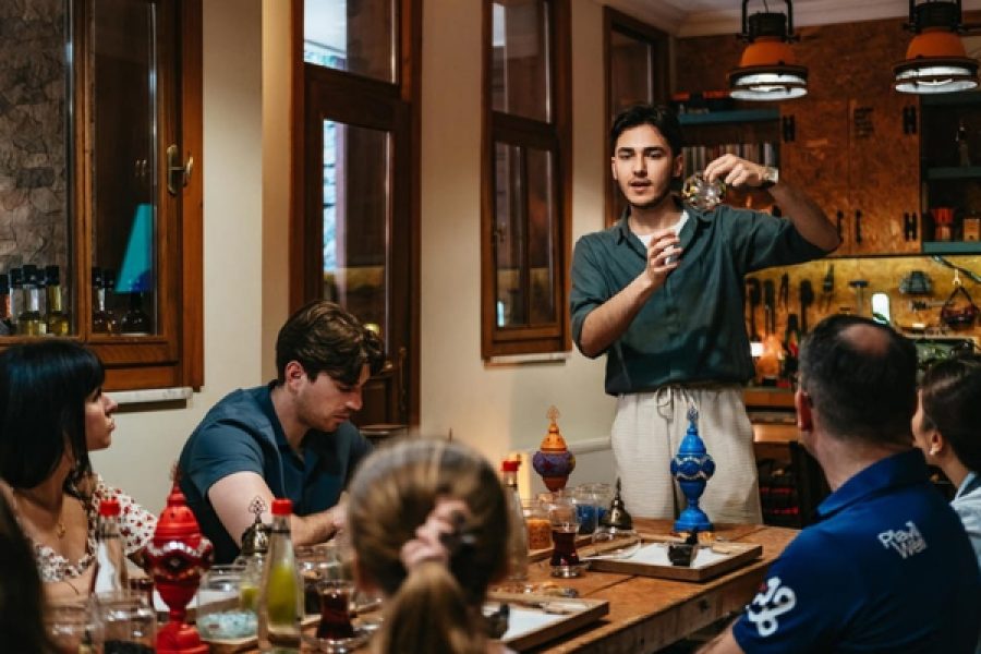 Turkish Mosaic Lamp Workshop with Drinks and Snacks