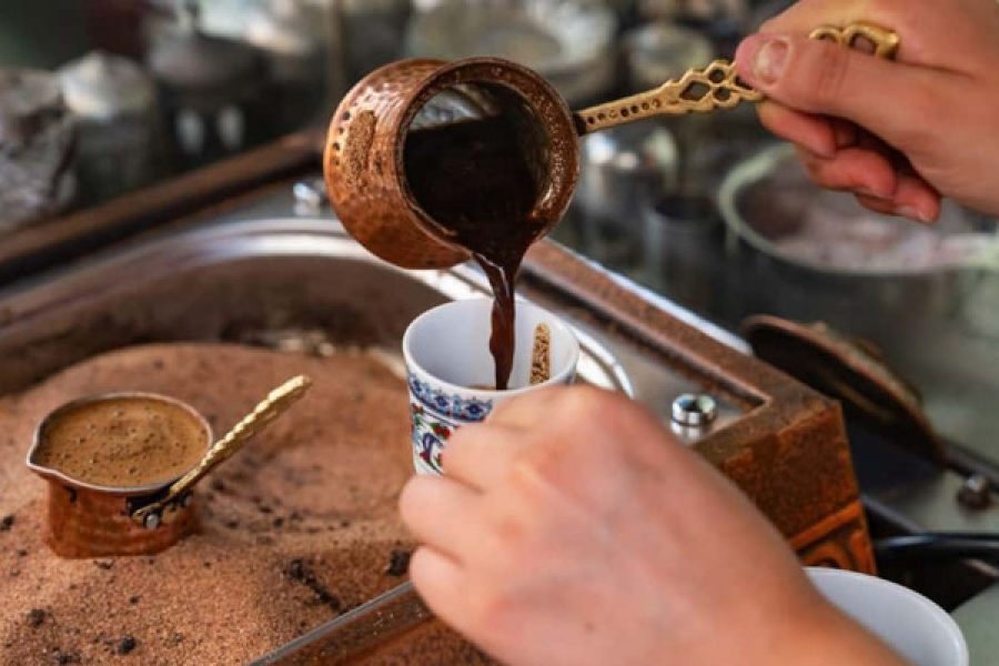 Sand Brewed Turkish Coffee Workshop and Desserts